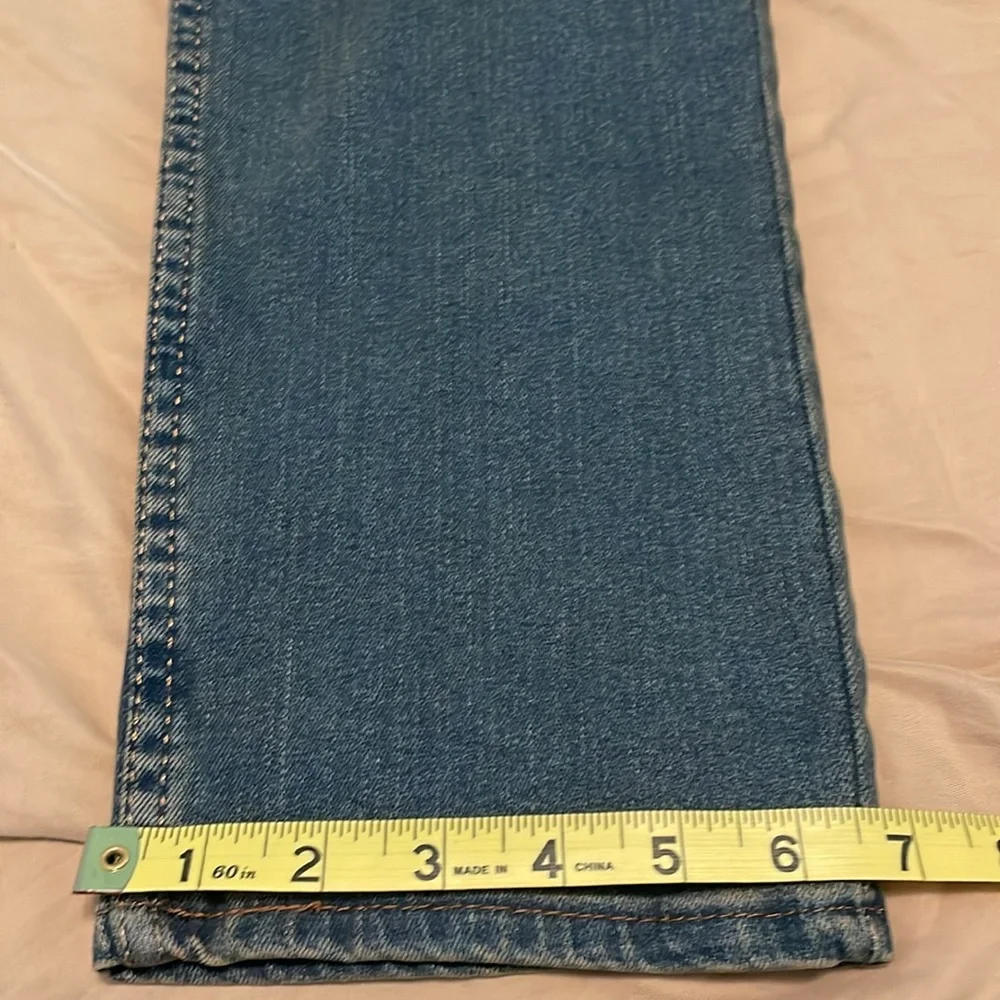 JOHN RICHMOND SLIM STRAIGHT DENIM labeled size 36x31 (waist measurement is 16”) - Picture 12 of 12